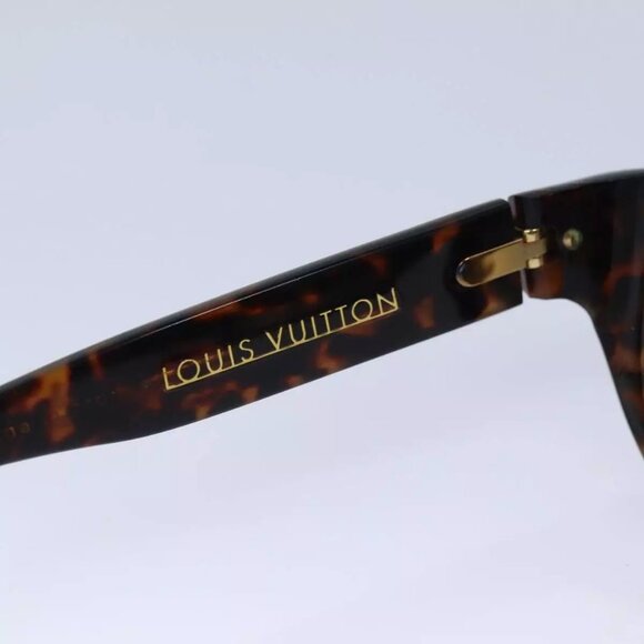 LOUIS VUITTON Sunglasses plastic Brown - Picture 6 of 9
